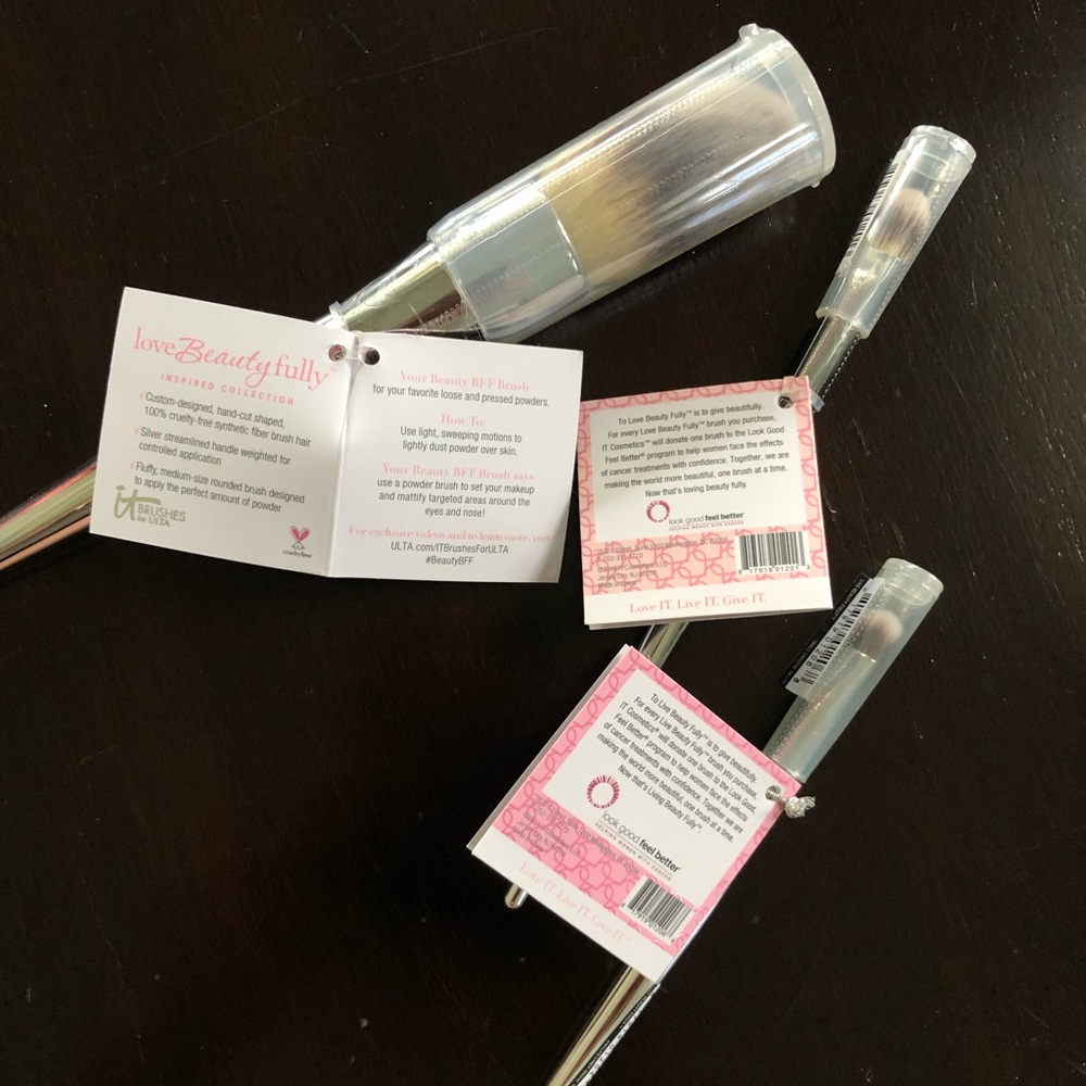 IT Brushes For ULTA “Love Beauty Fully” Set of 3 - Picture 14 of 16